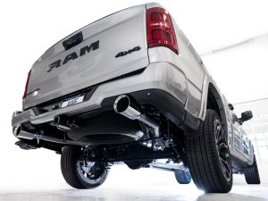 RAM 1500 Performance Exhaust - AWE Tuning - 0FG Catback Touring - Chrome Silver - `25-`27